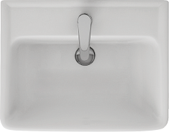 Dreja Мебель для ванной Q (D) 55 подвесная белая – фотография-11